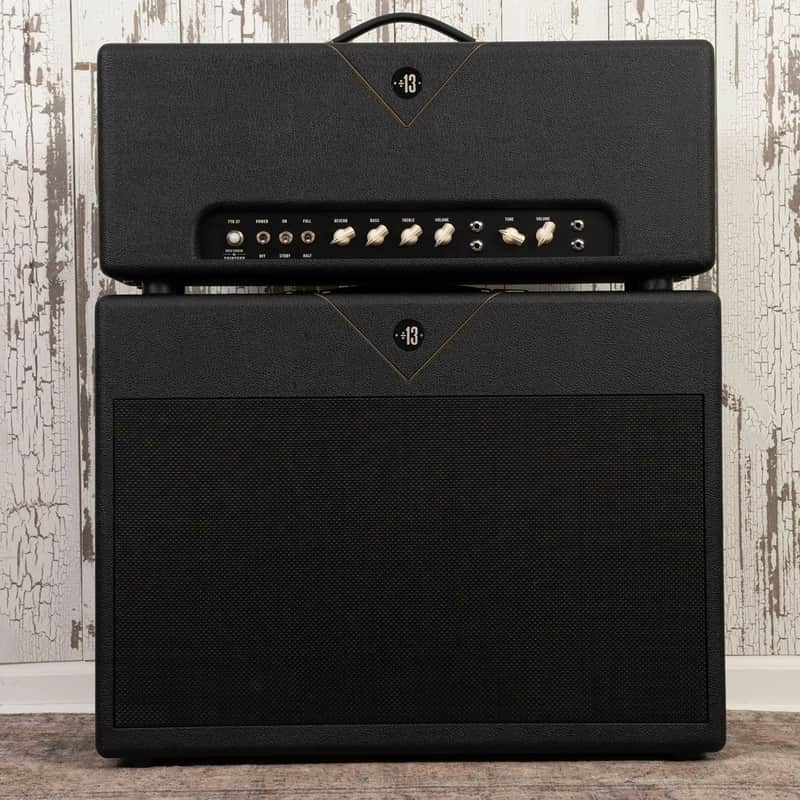 Divided by 13 FTR 37 Head - Black with Matching 2x12F Cabinet image 1