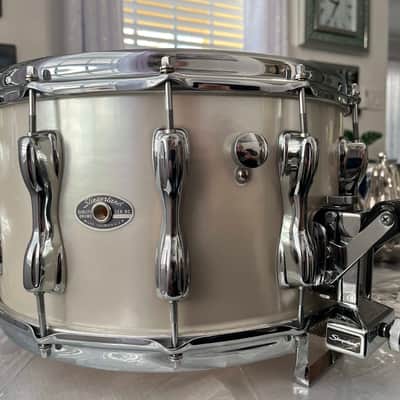Slingerland Magnum 1983 - Silver Mist 8X14 Snare Drum 12 Lug Near Mint Condition! image 3