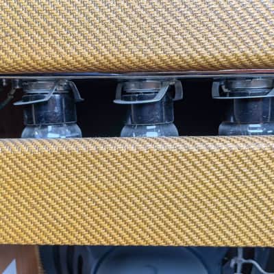 2004 Fender 5E8-A '57 Twin-Amp Tweed 2x12" 40w Combo Amp image 10