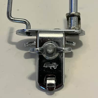 Ludwig Vintage Cowbell/Wood Block Bass drum holder 1960s Chrome image 7