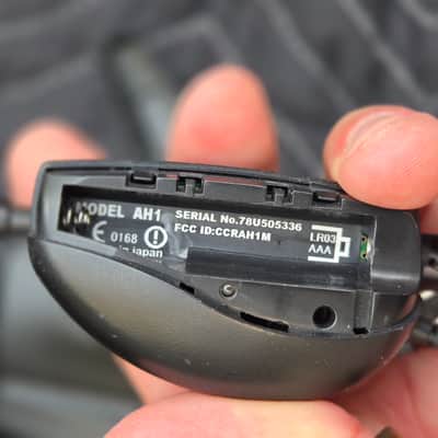 AMT Clipon Mic, Wireless with Samson CR77 and AR1 Receiver and AH1 transmittor image 3