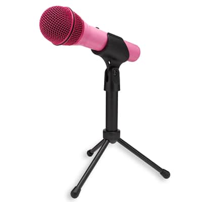 Samson Q2U Handheld Dynamic USB Microphone Recording and Podcasting Pack (Pink) image 3