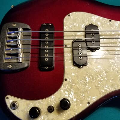 G&L SB-2 Bass 1993 Red image 4