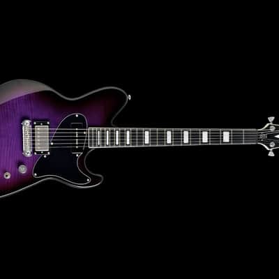 Hagstrom Adina - Purple Burst With Case image 3