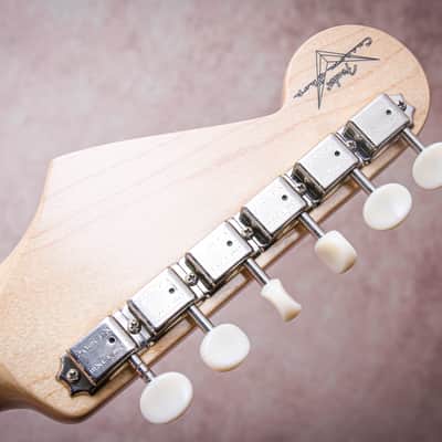FENDER USA Custom Shop 59' Reissue Stratocaster NOS M/H "Grafitti Yellow + Rosewood" (2009) image 5