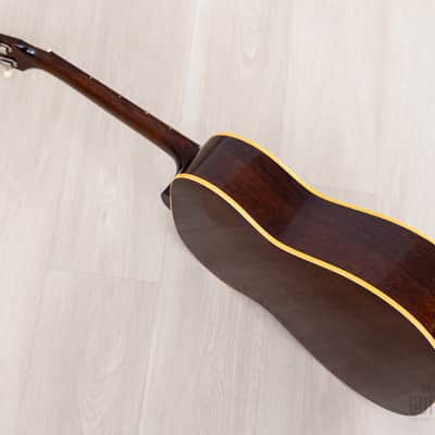 1964 Gibson F-25 Folksinger Vintage X-Braced Acoustic Guitar Natural, Crack-Free w/ Case image 14