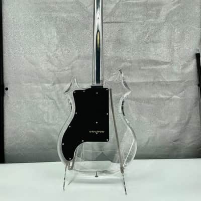 Electrical Guitar Company Tiger Garcia 2021 - Polished aluminum neck and clear acrylic body OBEL image 8