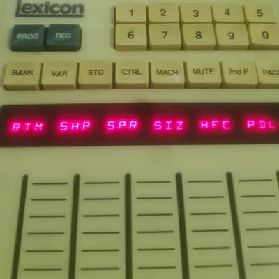 Lexicon 480L Digital Effects System with LARC Remote 1980s - Black / White Remote image 4