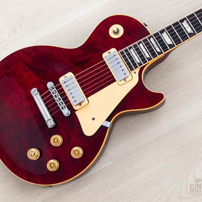 2000 Gibson Les Paul Deluxe 30th Anniversary Limited Edition Figured Top Wine Red w/ Case image 1
