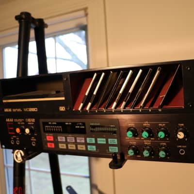 Akai S612 Digital Sampler | Analog Filters w/MD280 Disk Drive Module Tested | Boxes & Manuals! image 1