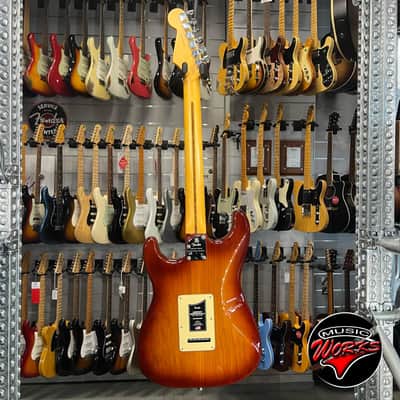 Fender   Stratocaster American Professional Ii Sienna Roasted Pine image 7