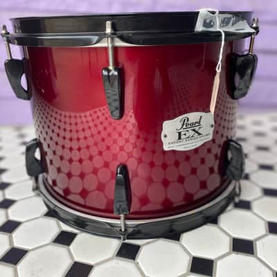 Pearl Export 8x12” Tom- 2000s - Red wine image 2