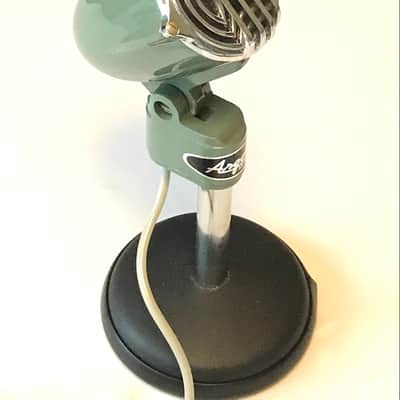 Vintage 1950’s Argonne AR-54 “Big Walter” HiZ Crystal Bullet Microphone with Stand - Harmonica Mic image 2