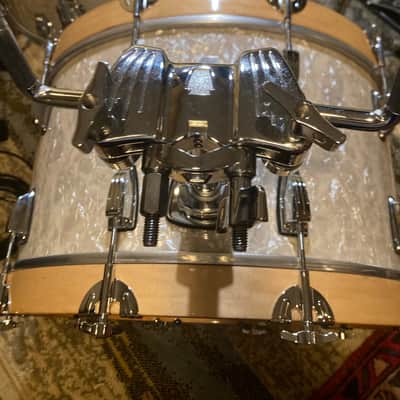 Ludwig Classic Maple 4 piece set 2000’s - vintage marine pearl image 2