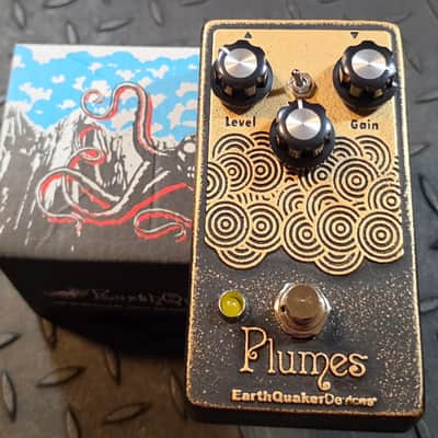 EarthQuaker Devices Plumes Cast Iron Overdrive Boost image 1