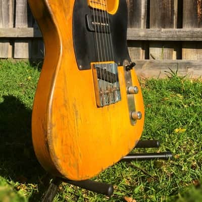 Telecaster Custom Milton PD 53 T style Aged Butterscotch image 1