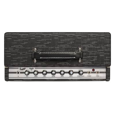 Supro 1612RT Amulet 15W 1x10 Tube Guitar Combo Amp, Black Scandia image 4
