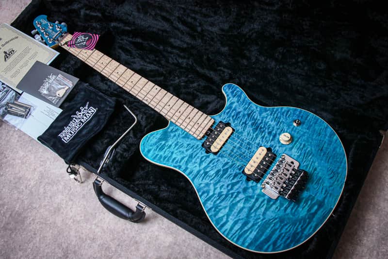 ERNIE BALL USA Music Man Limited Ed. Axis 30th Anniversary 34 of 100 "Translucent Blue" (2026) image 1