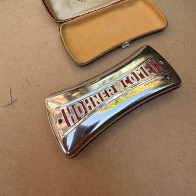 Hohner Vintage Hohner Comet Harmonica With case image 3