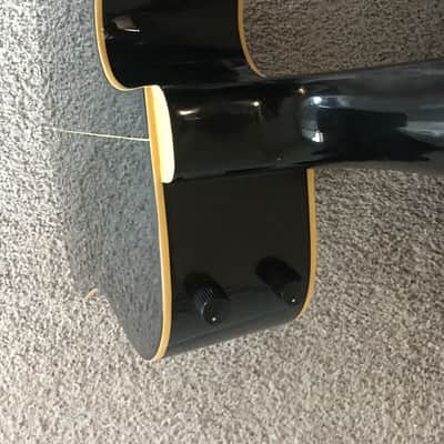 Immagine Fender La Brea California Series Black Rare Vintage Acoustic Electric Guitar - 9