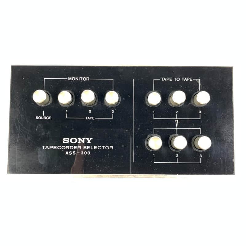 TAPEX サラウンドデコーダー SRS-701 Vintage Sony ASS-300 Tapecorder Selector Tape Deck From Japan | Reverb