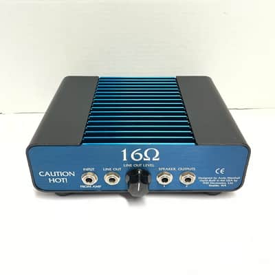 THD Hot Plate Power Reactive Attenuator 16 Ohm Blue Volume Control Load Box Amp Power Soak w with Manual image 7