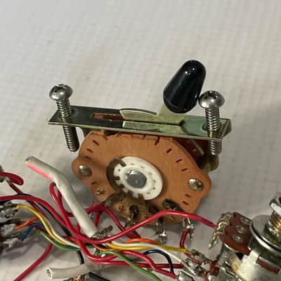 2000's Charvel Jackson Dinky Guitar Factory EMG A25k Push Pull Coil Tap Wiring Harness Electronics image 7
