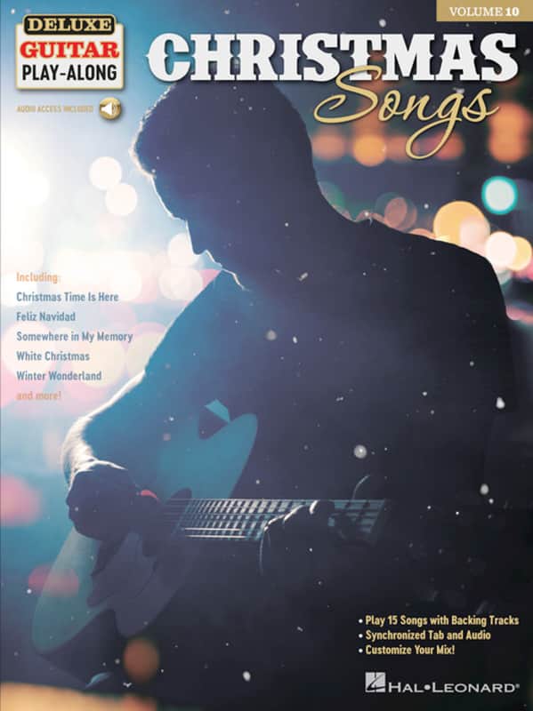Hal Leonard Christmas Songs Deluxe Guitar Play-Along Volume 10 Bild 1