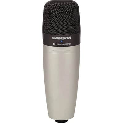 Mint Samson C01 Large Diaphragm Cardioid Condenser Microphone - Silver image 1