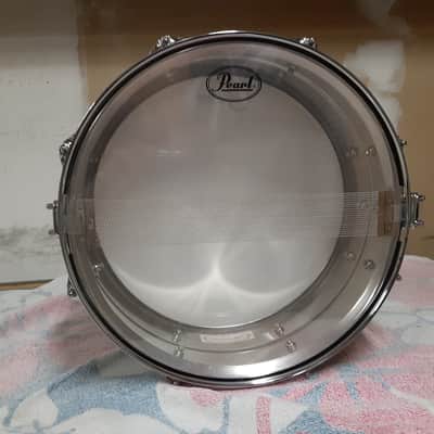 Pearl SensiTone Brushed Nickel 8 Lug 14"×5.5" Steel Snare Drum. image 7