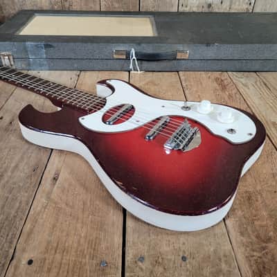 Silvertone Model 1457 With Tremolo Model Amp In Case - 1964 image 10