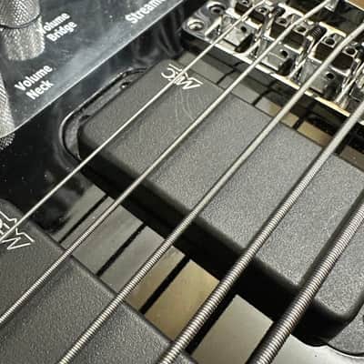 Warwick RockBass Vampyre 4 String Electric Bass Guitar - Black image 8