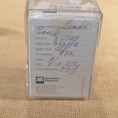 Vintage Seymour Duncan Custom Shop 3x3 Custom Wound Pickup Same Day Shipping #DG09 image 8