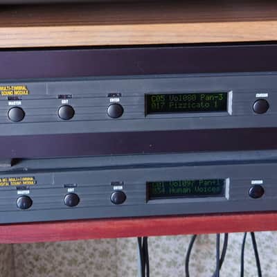 E-MU Systems Proteus/1 AND Proteus/ 2 XR Rackmount 32-Voice Sampler Module 1989 - Black image 12