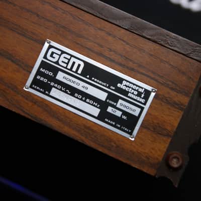 Immagine (Video) *Serviced* Rare GEM Rodeo 49 Vintage Combo Organ & Rhythm Preset Drum Machine w/Built-in Speaker | Italian Analog Synth Synthesiser Transistor Galanti Keyboard from 70s - 15