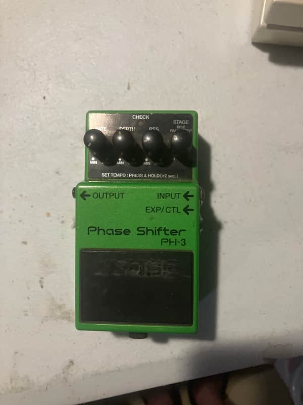 Boss PH-3 Phase Shifter (Dark Gray Label) 2000 - Present - Green image 1