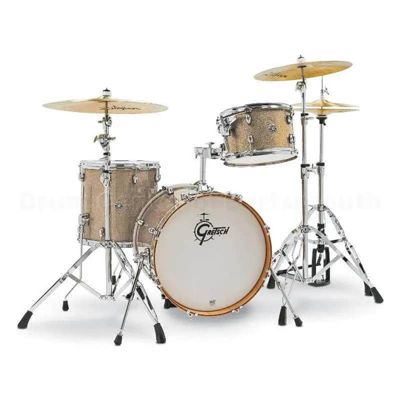 Gretsch Catalina Club 3pc Drum Set 18/12/14 Sahara Sparkle image 1