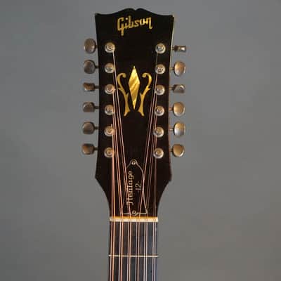 Gibson Heritage 12 12-String Acoustic Guitar Natural w/Case (1969) - Used image 6