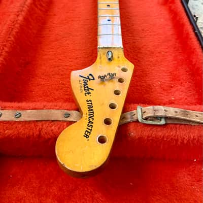 Fender Stratocaster guitar neck 1977 - Maple original vintage USA image 6