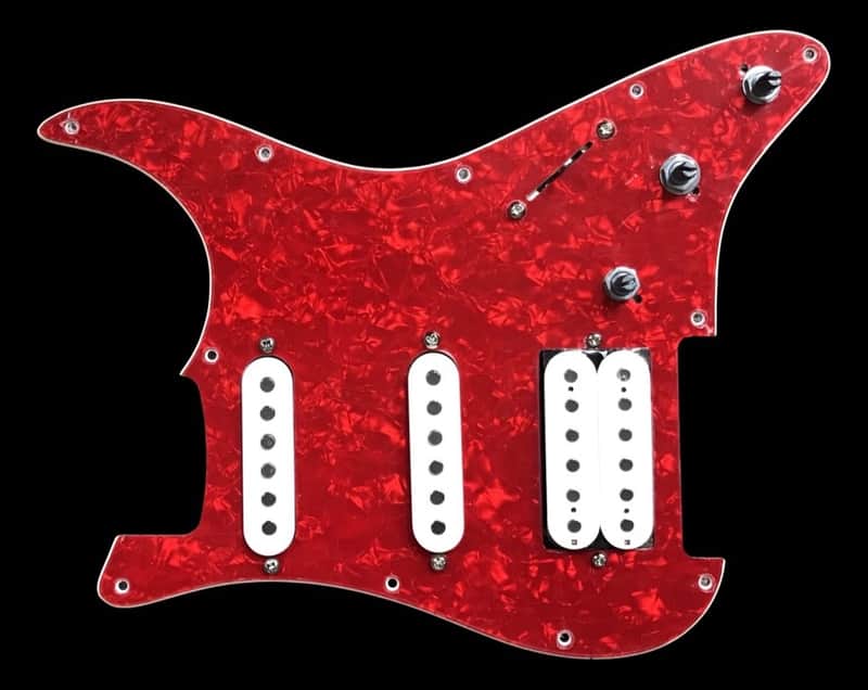 Mighty Mite- Red pearl pickguard, fully loaded, new old stock image 1
