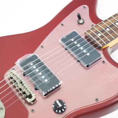 [SALE Ends June 30] [NEW] Fender Made in Japan Hybrid II 2026 Collection Jazzmaster Matte Inferno Red Satin Metallic Rosewood image 7