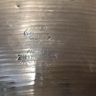 Zildjian 28" swish knocker trans stamp 1940's Brilliant image 2