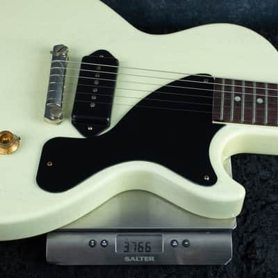 Gibson Custom Shop Murphy Lab 1957 Les Paul Junior Reissue TV White Ultra Light Aged image 5