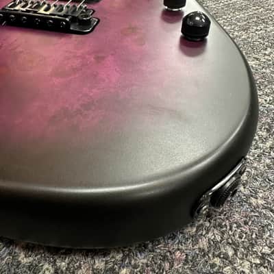 Sterling Jason Richardson Cutlass Signature Cosmic Purple Burst Satin 6 String Guitar image 7