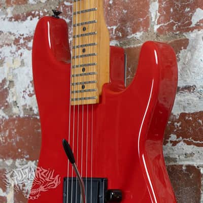 Charvel Model 1 1987 Red MIJ Japan image 4