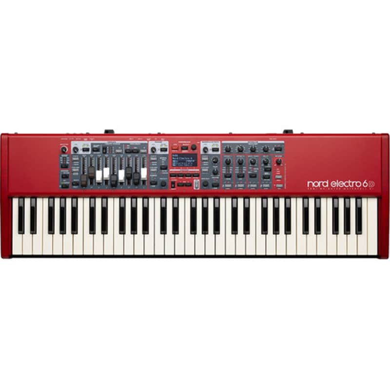 Nord AMS-NELECTRO6D-61 Electro 6D 61 key semi-weighted action performace synthesizer keyboard image 1