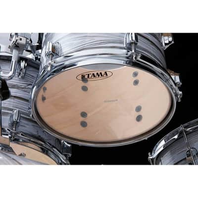 Tama Superstar Classic 5pc Drum Set Ice Ash Wrap image 5