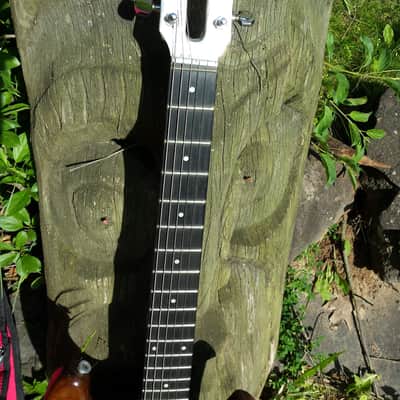 2-DAY PRICE DROP!  Vintage Kramer DMZ 2000 1980 Honey Lacquer Aluminum Neck image 5