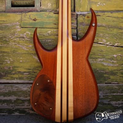 MC Guitars MC-72 | Multiscale | 7 stringer 2016 Natural Walnut image 10