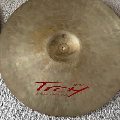 Masterworks Troy Cymbal Set 14” 16” 16” 20” + Gig Bag image 5